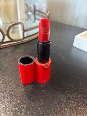 Giorgio Armani Satin Lipstick in Rouge Ecstasy
